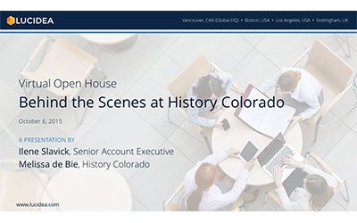 Behind the Scenes at History Colorado