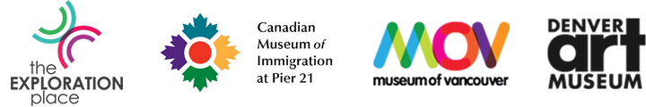 Argus customer logos: The Exploration Place, The Canadian Immigration Museum at Pier 21, Museum of Vancouver, Denver Art Museum