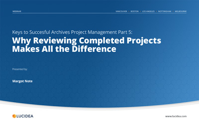 Why Reviewing Completed Projects Makes All the Difference