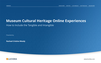 Museum Cultural Heritage Online Experiences
