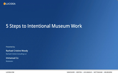 5 Steps to Intentional Museum Work
