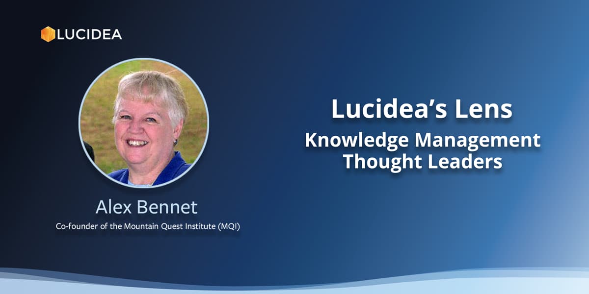 Lucidea’s Lens: Knowledge Management Thought Leaders Part 12 – Alex ...