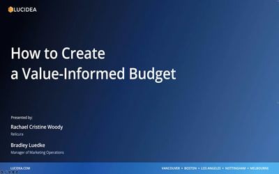 How to Create a Value-Informed Budget