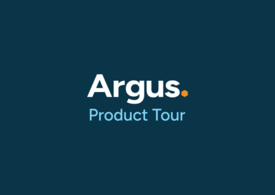 Argus Product Tour