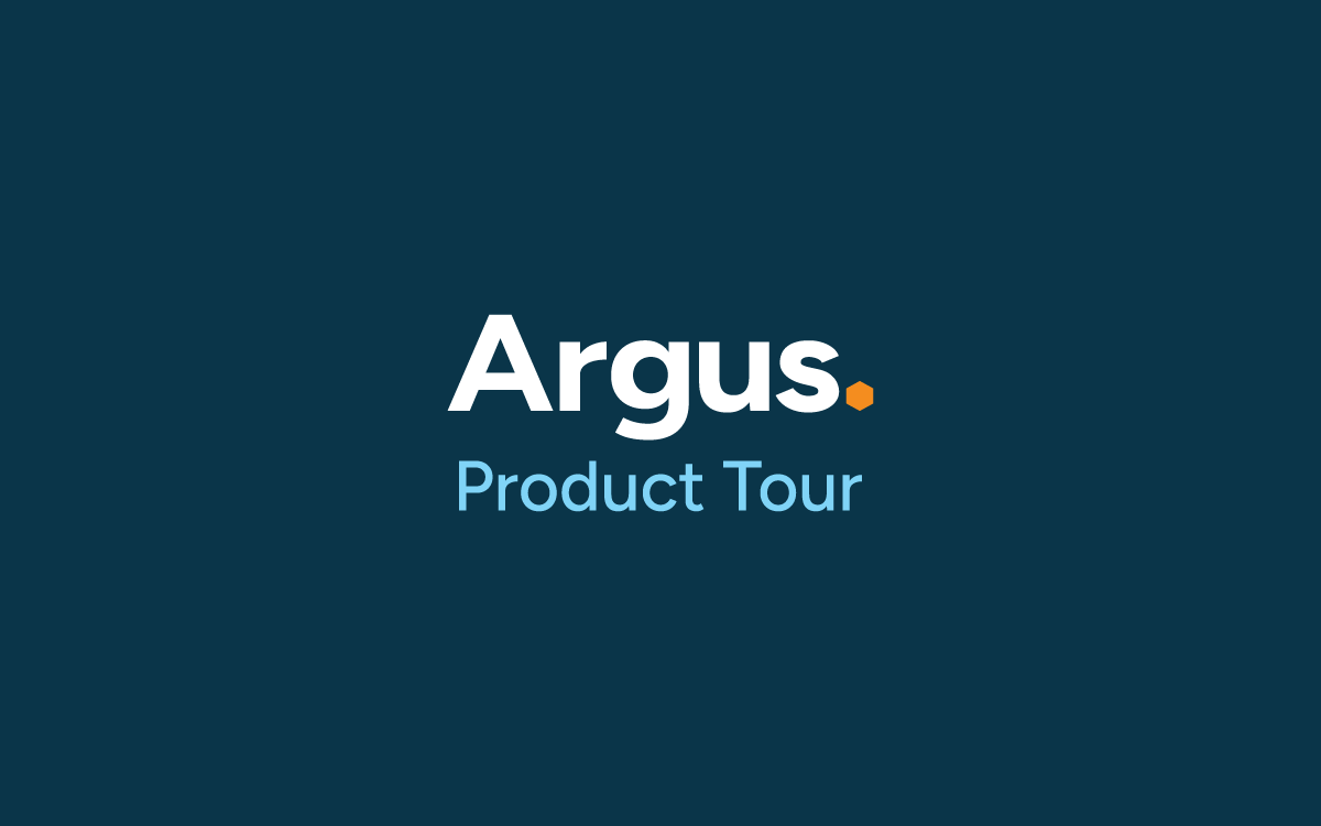 Thumbnail for the Argus Product Tour video