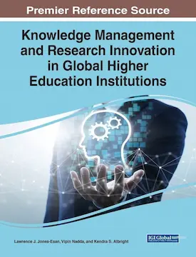 Book cover for Knowledge Management and Research Innovation in Global Higher Education Institutions.