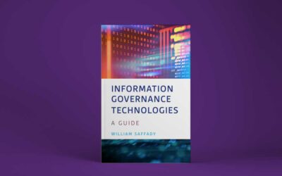 Interview with the Author: Saffady on Information Governance Technologies