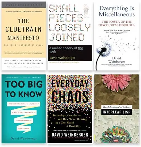 Books by David Weinberger