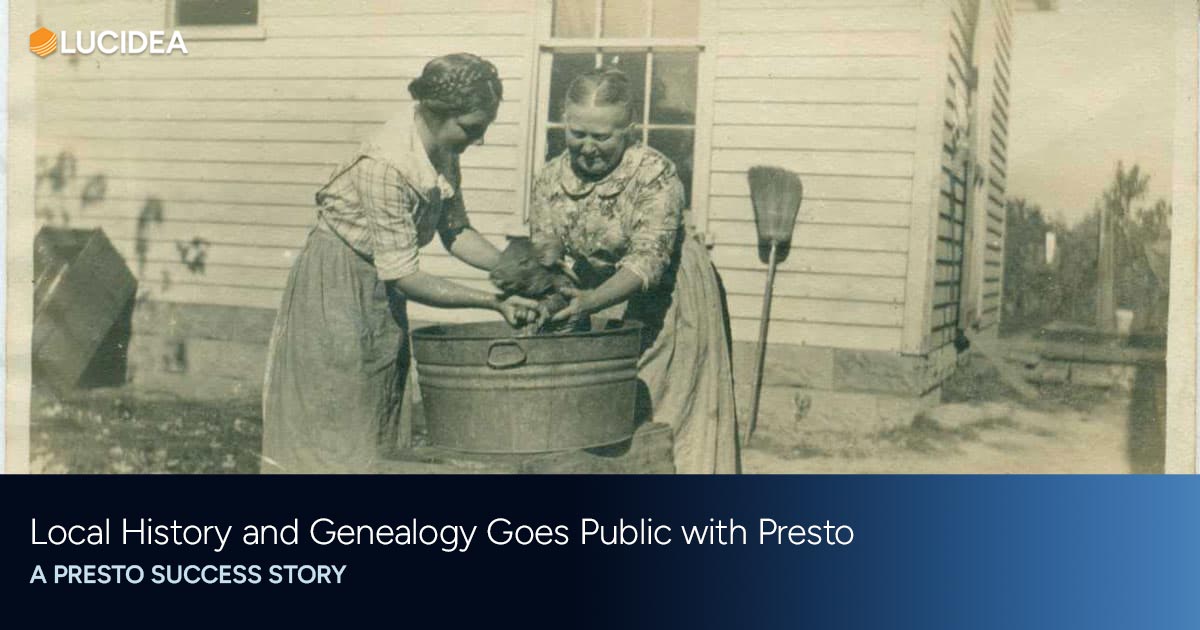 Local History and Genealogy Goes Public with Presto