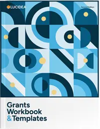 cover for the Grants Workbook & Templates ebook