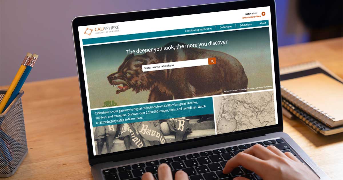 The Calisphere is an example of a consortium with a discovery portal