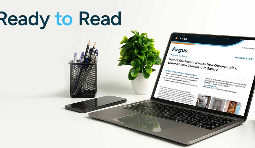 Ready to Read: How Online Access Creates New Opportunities: Lessons from a Canadian Art Gallery
