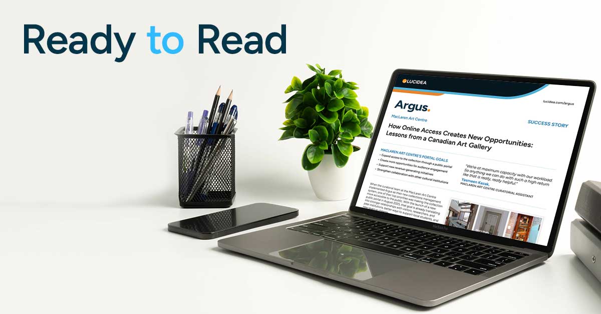 A laptop displaying an article titled 