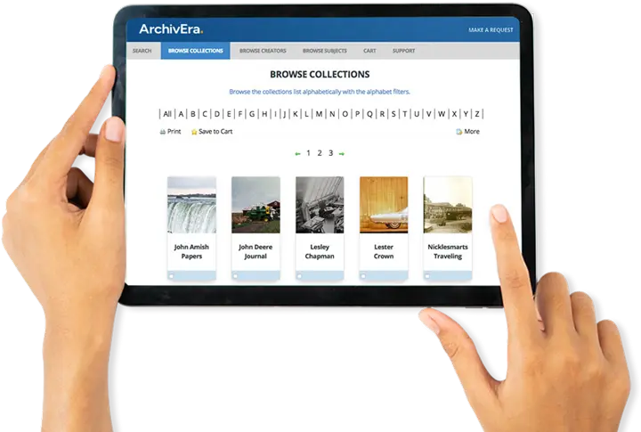 The Request Management dashboard in the SydneyDigital portal model on a laptop
