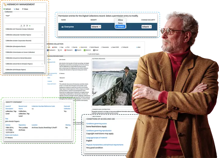 The Request Management dashboard in the SydneyDigital portal model on a laptop