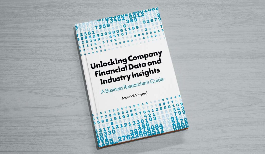 Interview with the Author: Marc Vinyard on Unlocking Company Data