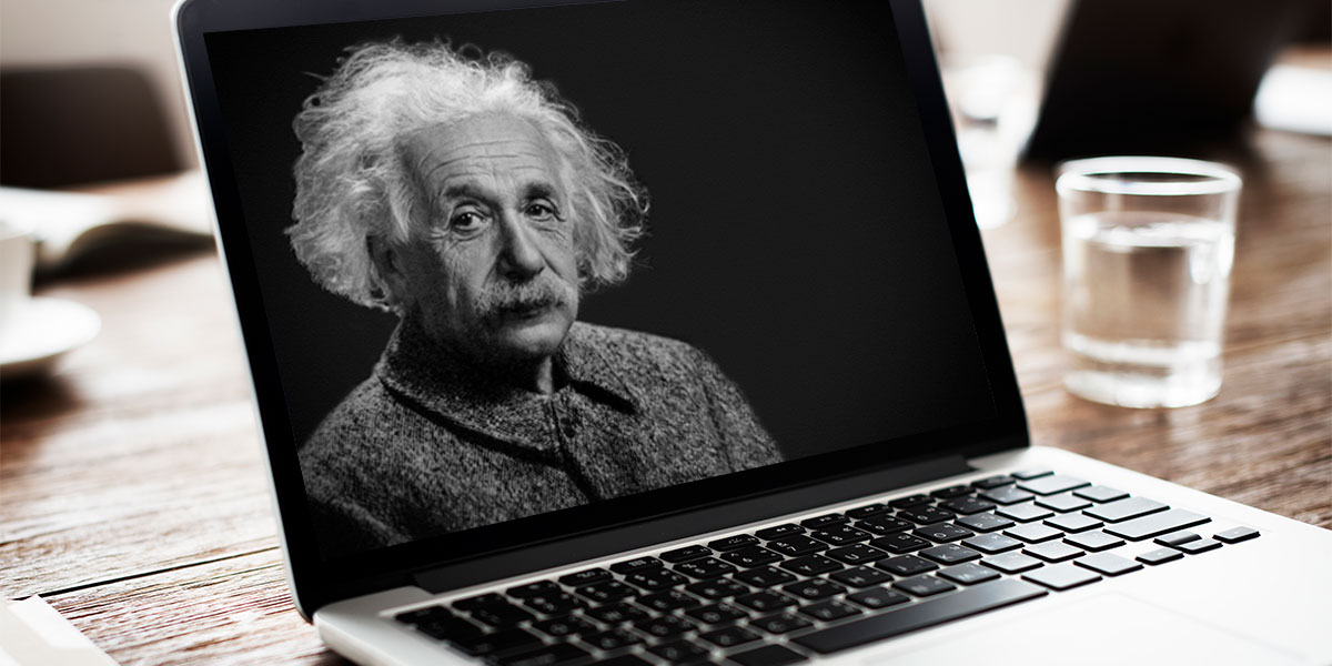 What Did Einstein Know about Knowledge Management?